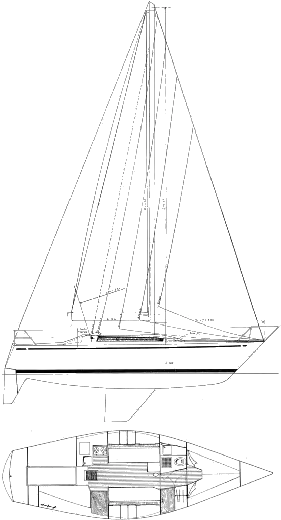 Drawing of Fibago CX