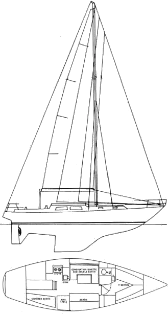 Drawing of Compass 38