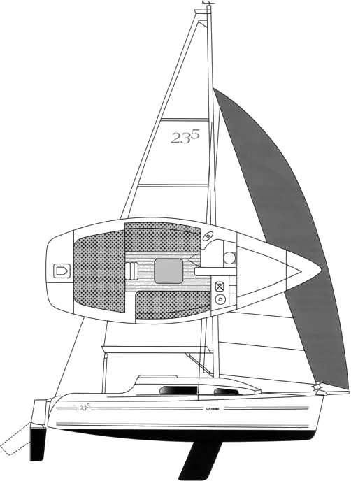 Drawing of Parker 235