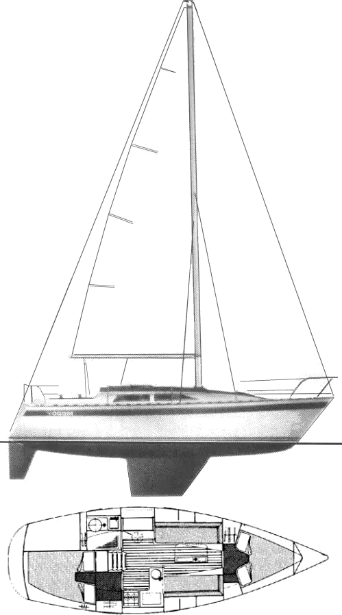hallberg rassy monsun 31 sailboatdata
