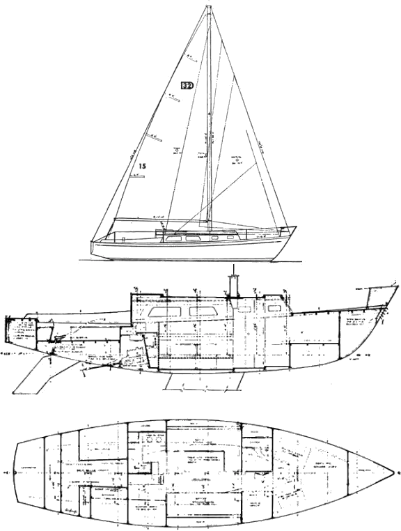 Drawing of Discovery 32