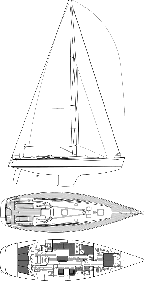 Drawing of Swan 53-2