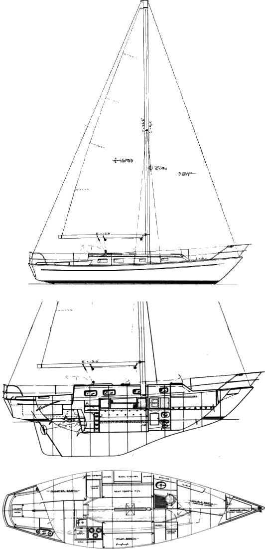 Drawing of Nor'west 33