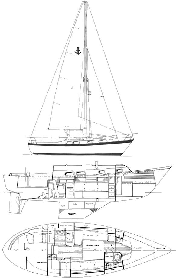 Drawing of Southern Cross 32