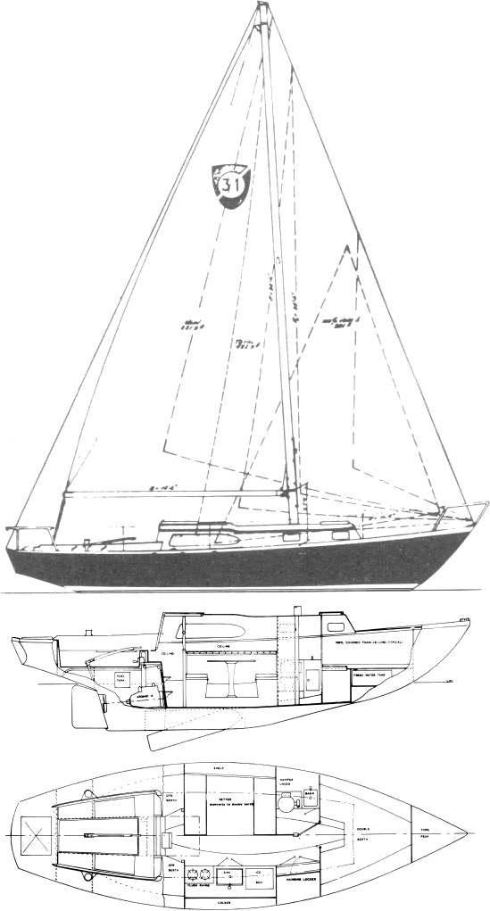 Drawing of Columbia 31