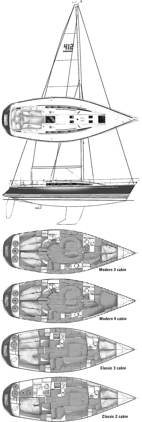 Drawing of X-412