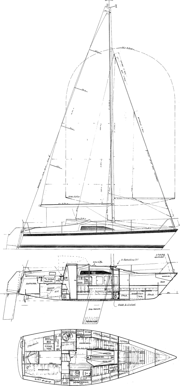 Drawing of Pionier 830
