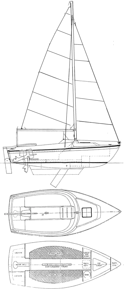 Drawing of Antares 17