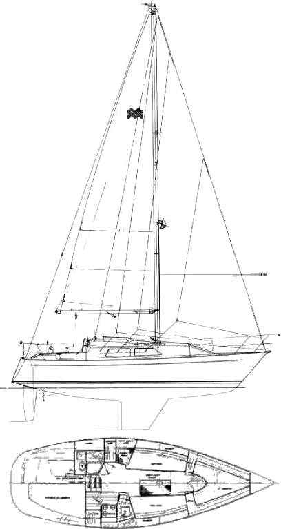 Drawing of Mirage 30
