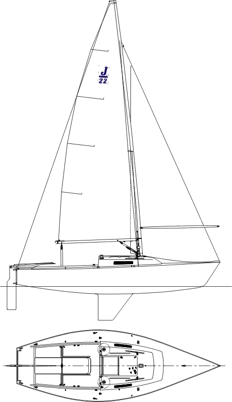 Drawing of J/22
