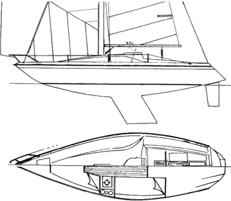 Drawing of Cormorant GT 26