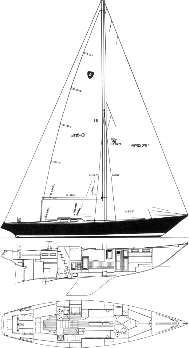 Drawing of Columbia 52