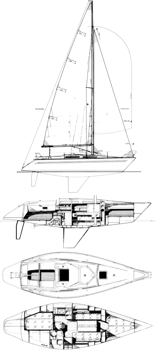 Drawing of Finngulf 34