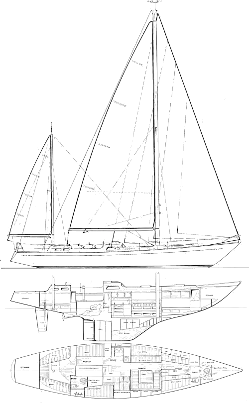 Drawing of Gallant 53