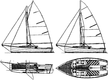 Drawing of Cape Cutter 19