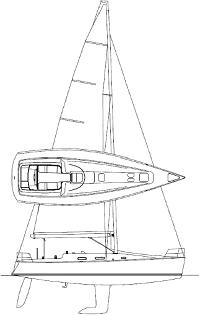 Drawing of Prima 38