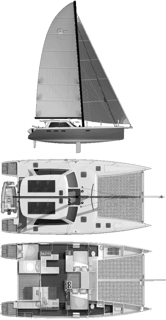 Drawing of Gunboat 48