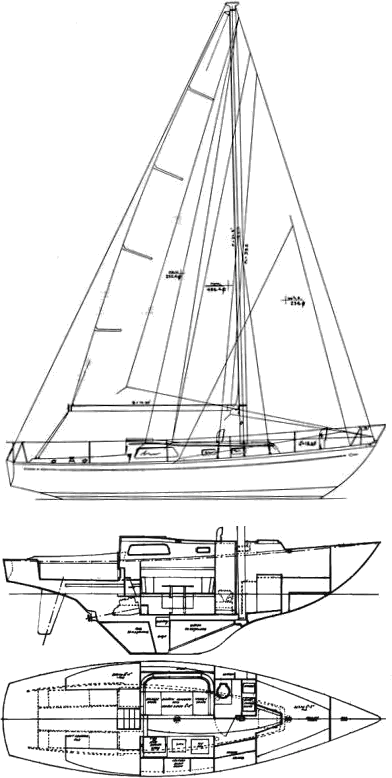 medalist 33 sailboat