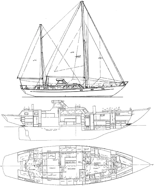 Drawing of Boothbay Explorer (Alden)