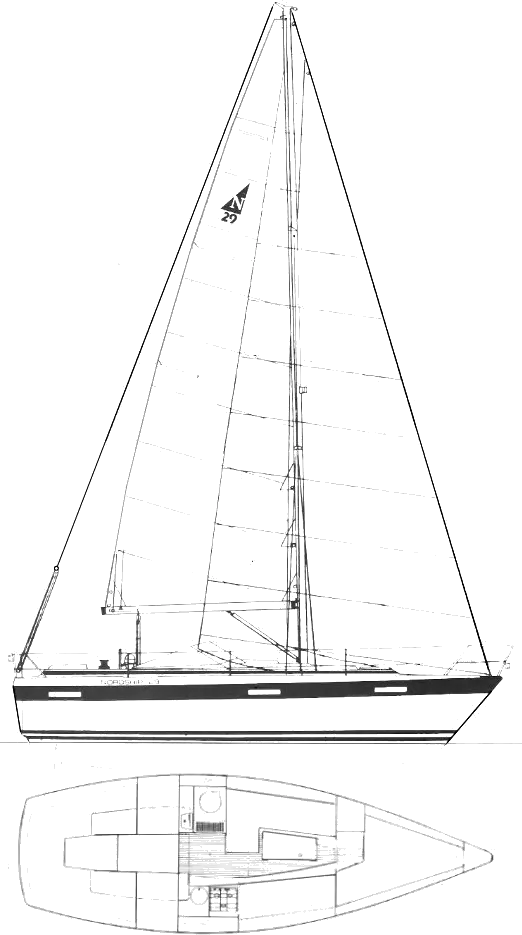 Drawing of Nordship 29