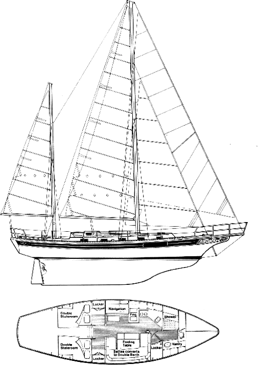 Drawing of Bayfield 36/40