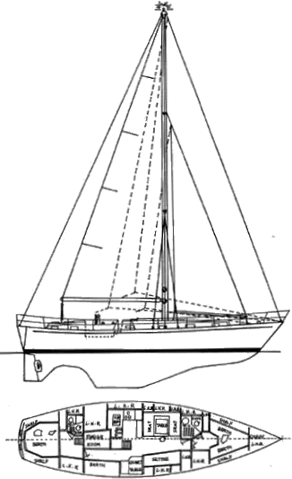 Drawing of Formosa 46
