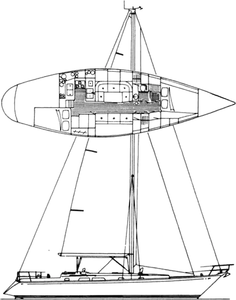 Drawing of Cambria 40