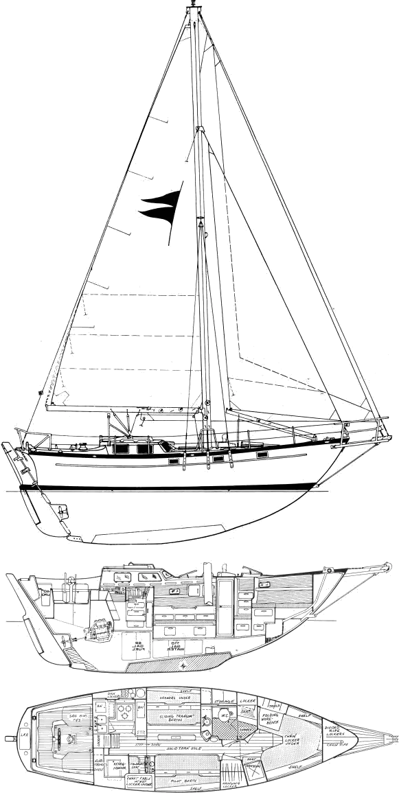 Drawing of Gale Force Pilot Cutter