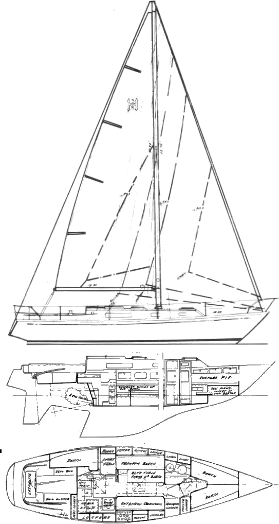 Drawing of Heritage 35