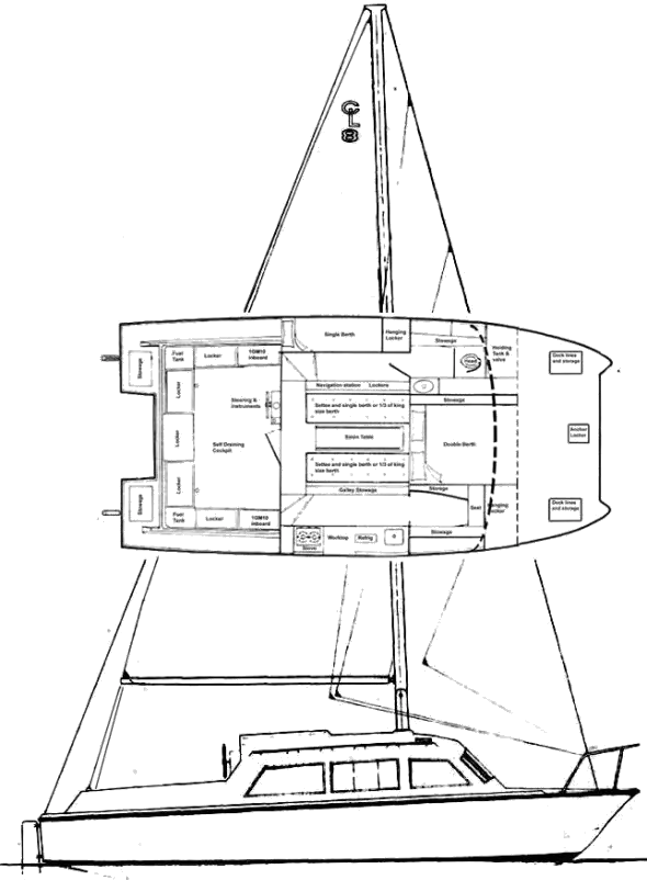 Drawing of Catalac 8M