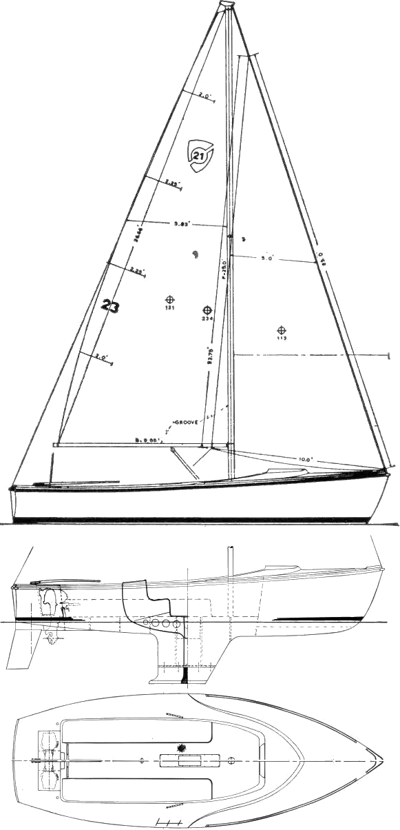 Drawing of Columbia 21