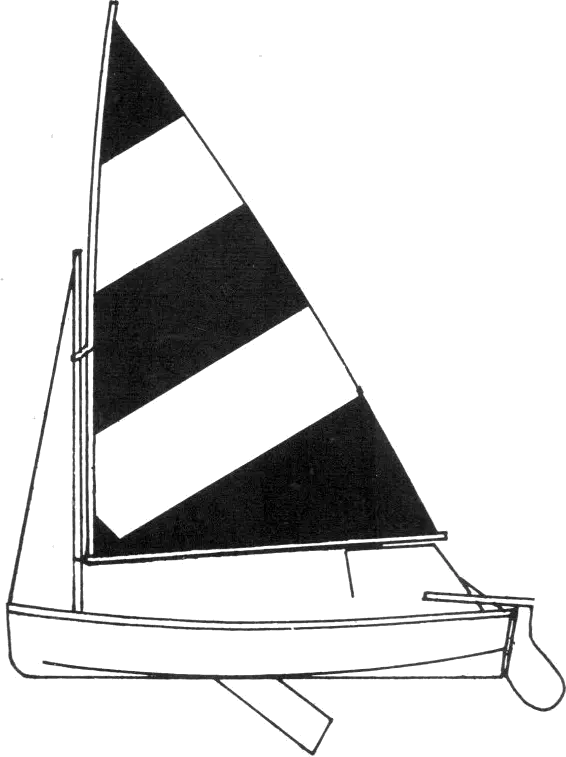 Drawing of Cape Dory 14