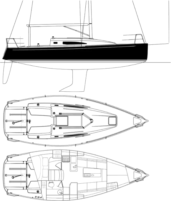 Drawing of J/97E
