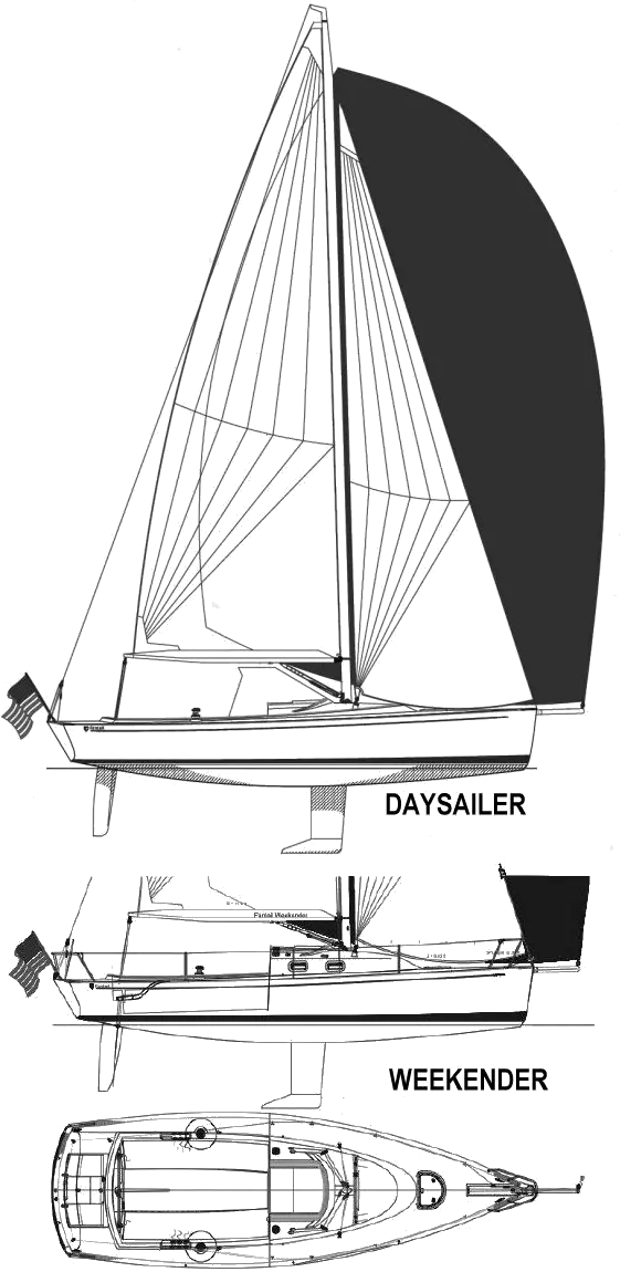 Drawing of Tartan Fantail 26