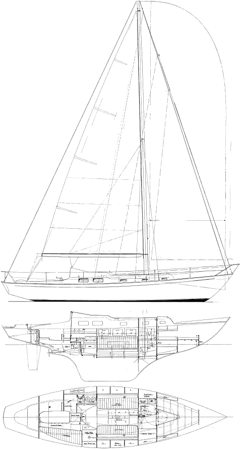 Drawing of Excalibur 36