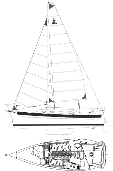 Drawing of Seaward 25