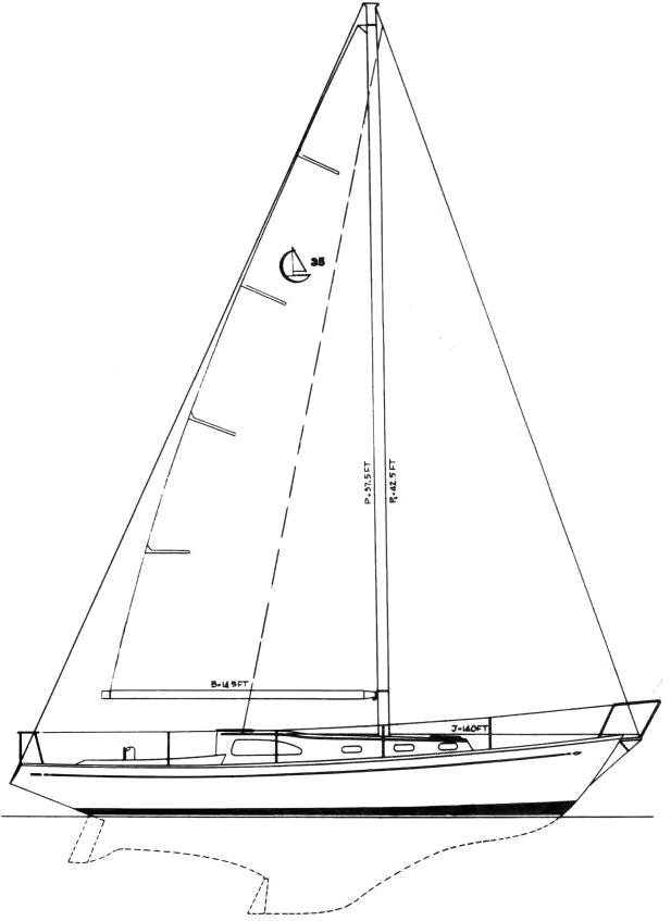 Drawing of Alc 35 (LE Comte)