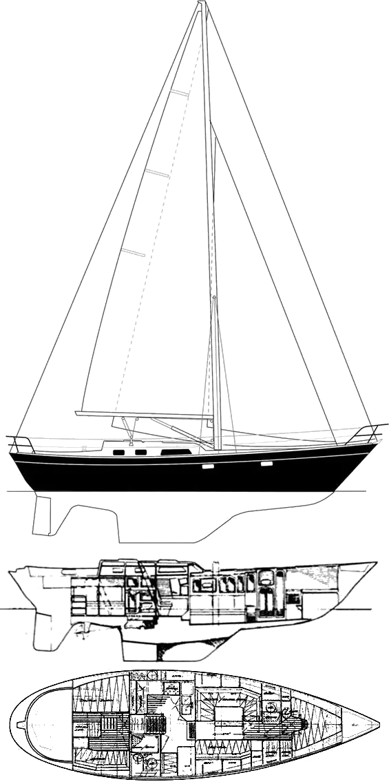 Drawing of Lafitte 44