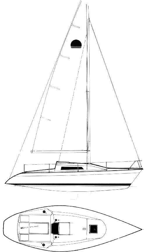 one ton sailboat for sale