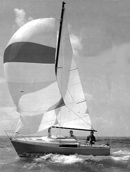 light sailboat