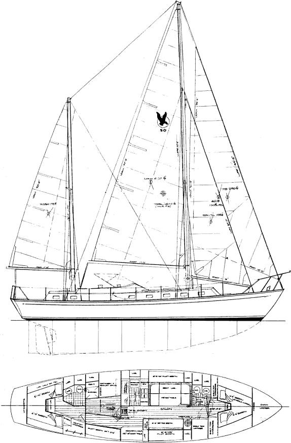 Drawing of Searaker 50
