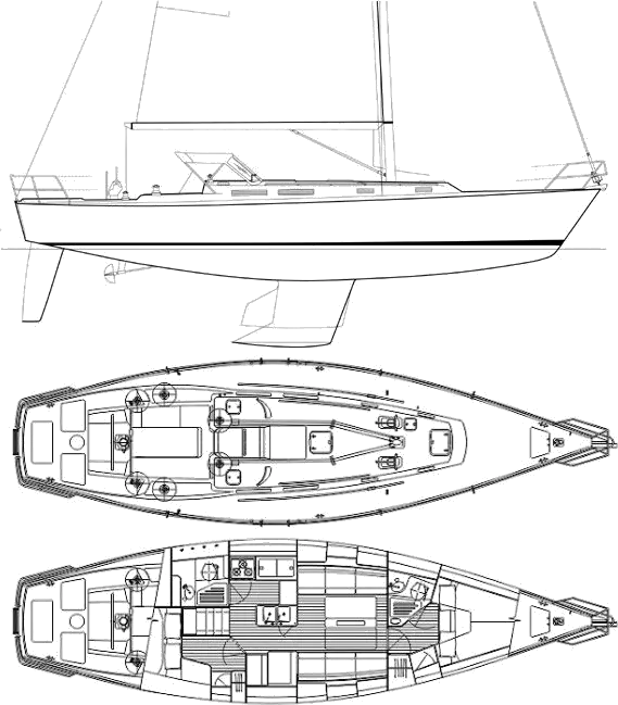 Drawing of J/42