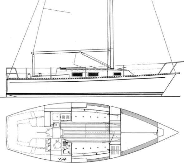 Drawing of J/28