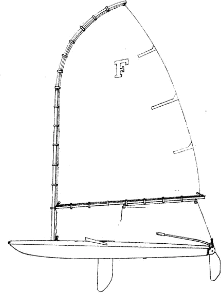 Drawing of Sears Fleetwind 12