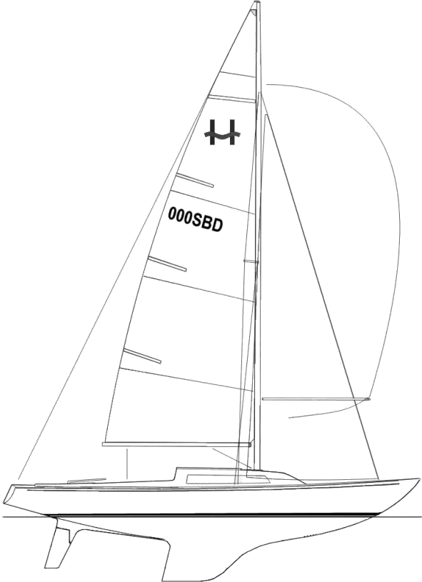 light sailboat