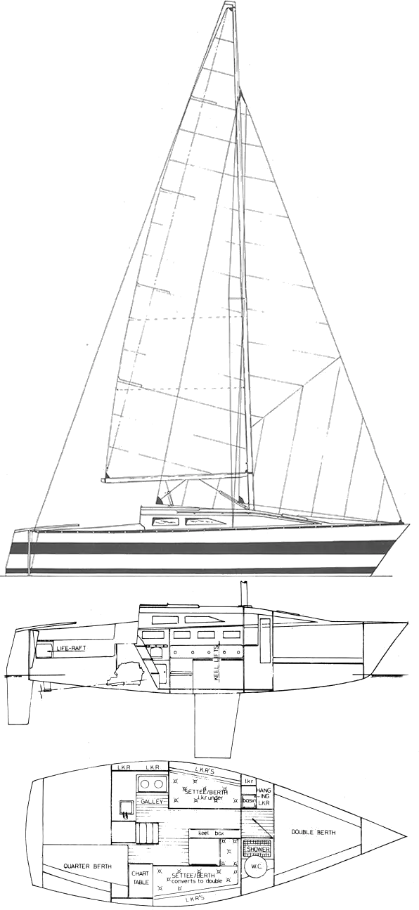 Drawing of Eagle 28 (Everitt)