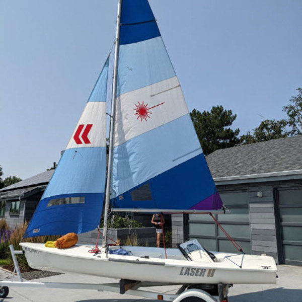 laser 2 sailboat